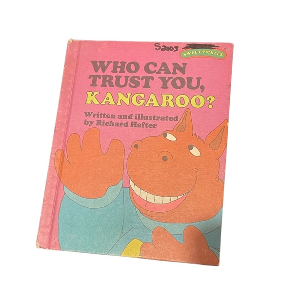 Sweet Pickles weekly reader, “Who Can Trust You kangaroo?” Vintage book 📕 🥒 - Picture 1 of 4